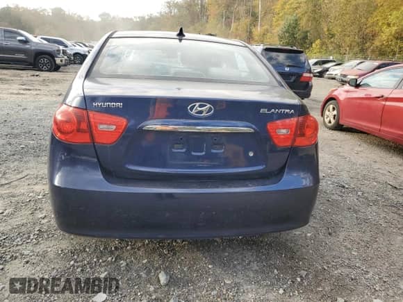 2009 Hyundai Elantra GLS z VIN KMHDU46D89U694364, wystawiony jako Copart lot #87024635 z przebiegiem 182 885 mil mil oraz Szkoda całkowita • Salvage title. Historia ofert i sprzedaży dostępna na DreamBid. Obrazek 6.