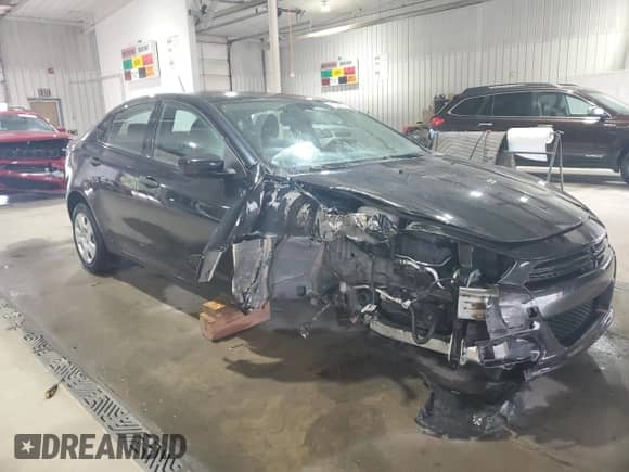 2013 Dodge Dart SE with VIN 1C3CDFAA9DD224222, listed as a Copart auction lot 81584325 with 87,876 mi miles and Salvage title. Bid and sale history available at DreamBid. Image 4.