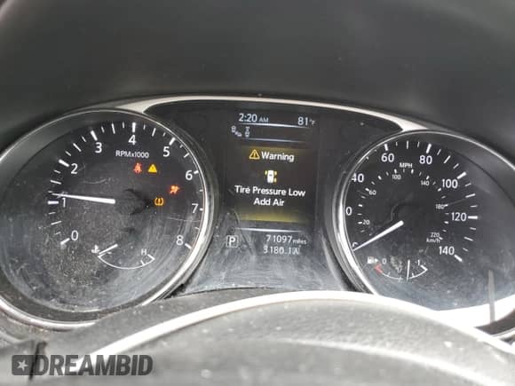 2015 Nissan Rogue SL с VIN 5N1AT2MVXFC843302, выставлен на аукционе Copart как лот 80697015 с пробегом 71 097 миль миль и Списание • Salvage title. История ставок и продаж доступна на DreamBid. Изображение 9.