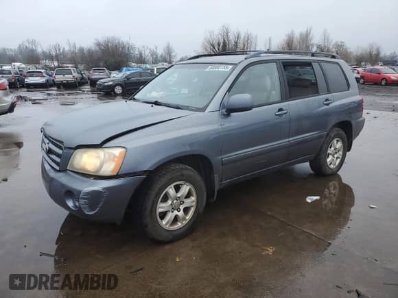 2003 Toyota Highlander с VIN JTEHD21A830024072, выставлен на аукционе Copart как лот 88086155 с пробегом 197 258 миль миль и Списание • Salvage title. История ставок и продаж доступна на DreamBid. Изображение 1.