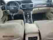 2017 Honda Accord EX-L with VIN 1HGCR2F85HA202402, listed as a Copart auction lot 61039495 with 37,637 mi miles and Salvage title. Bid and sale history available at DreamBid. Image 8.