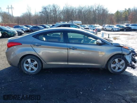 2013 Hyundai Elantra GLS with VIN 5NPDH4AE0DH396788, listed as a IAAI auction lot 41216205 with 40,749 mi miles and . Bid and sale history available at DreamBid. Image 13.
