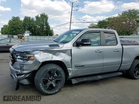 2022 Ram 1500 Big Horn z VIN 1C6RRFBG4NN333183, wystawiony jako Copart lot #80848025 z przebiegiem 34 262 mil mil oraz Szkoda całkowita • Salvage title. Historia ofert i sprzedaży dostępna na DreamBid. Obrazek 13.