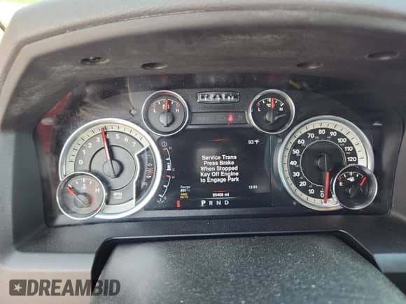 2016 Ram 1500 Big Horn с VIN 1C6RR7TT5GS345123, выставлен на аукционе Copart как лот 62489855 с пробегом 85 468 миль миль и Списание • Salvage title. История ставок и продаж доступна на DreamBid. Изображение 9.