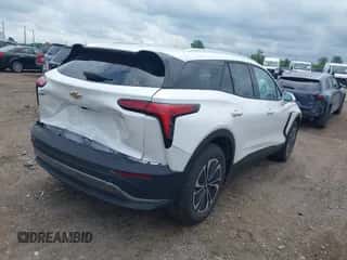 2024 Chevrolet Blazer EV eAWD LT z VIN 3GNKDBRJ3RS214935, wystawiony jako IAAI lot #42608822 z przebiegiem 5 857 mil mil oraz . Historia ofert i sprzedaży dostępna na DreamBid. Obrazek 4.