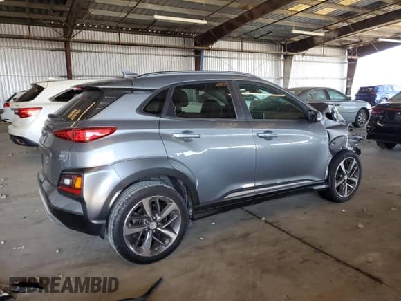 2019 Hyundai Kona Limited z VIN KM8K3CA57KU331970, wystawiony jako Copart lot #70165755 z przebiegiem 40 857 mil mil oraz Szkoda całkowita • Salvage title. Historia ofert i sprzedaży dostępna na DreamBid. Obrazek 3.