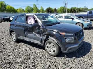 2020 Hyundai Venue SE with VIN KMHRB8A38LU050470, listed as a Copart auction lot 54633344 with 50,954 mi miles and Salvage title. Bid and sale history available at DreamBid. Image 4.