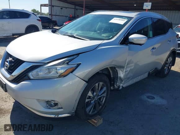 2015 Nissan Murano SL с VIN 5N1AZ2MG3FN207471, выставлен на аукционе IAAI как лот 42538404 с пробегом 82 400 миль миль и . История ставок и продаж доступна на DreamBid. Изображение 2.