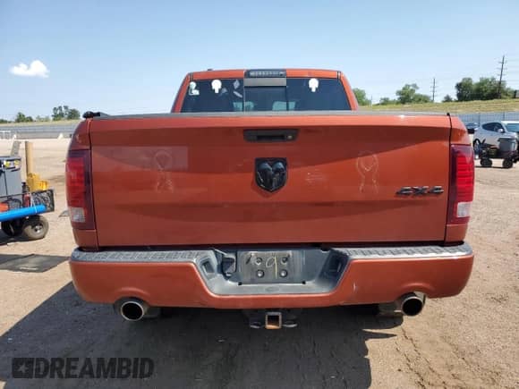 2017 Ram 1500 Sport with VIN 1C6RR7MT3HS704291, listed as a Copart auction lot 66383255 with 114,762 mi miles and Salvage title. Bid and sale history available at DreamBid. Image 6.