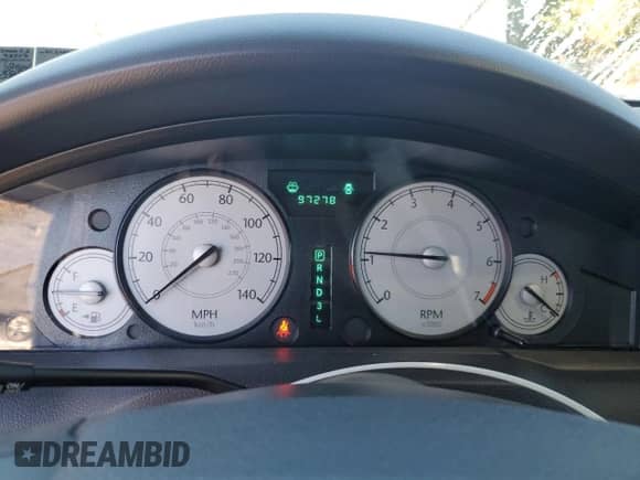 2007 Chrysler 300 with VIN 2C3LA43R47H707673, listed as a Copart auction lot 85919075 with 97,278 mi miles and Salvage title. Bid and sale history available at DreamBid. Image 9.