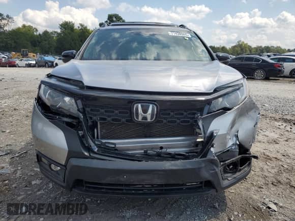 2021 Honda Passport EX-L с VIN 5FNYF8H5XMB036740, выставлен на аукционе Copart как лот 71438905 с пробегом 37 291 миль миль и Списание • Salvage title. История ставок и продаж доступна на DreamBid. Изображение 5.
