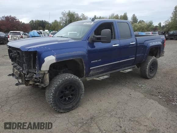 2015 Chevrolet Silverado 2500HD LTZ с VIN 1GC2KWE85FZ121468, выставлен на аукционе Copart как лот 84281285 с пробегом 80 851 миль миль и Списание • Salvage title. История ставок и продаж доступна на DreamBid. Изображение 1.