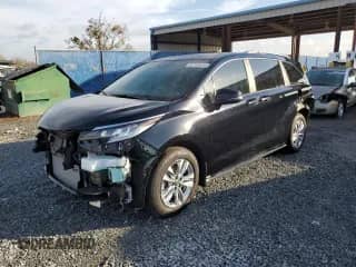 2024 Toyota Sienna Limited с VIN 5TDZRKEC9RS210747, выставлен на аукционе Copart как лот 83753034 с пробегом 5 109 миль миль и На запчасти • Non repairable. История ставок и продаж доступна на DreamBid. Изображение 1.