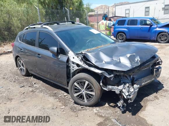 2023 Subaru Impreza Premium с VIN 4S3GTAV65P3713767, выставлен на аукционе IAAI как лот 42793023 с пробегом 17 016 миль миль и . История ставок и продаж доступна на DreamBid. Изображение 1.