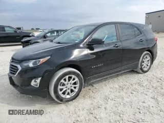 2020 Chevrolet Equinox LS with VIN 2GNAXHEV1L6206840, listed as a Copart auction lot 86797955 with 55,577 mi miles and Salvage title. Bid and sale history available at DreamBid. Image 1.