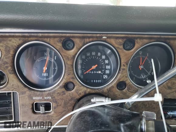 1972 Chevrolet Monte Carlo with VIN 1H57J2L567411, listed as a Copart auction lot 72465014 with 83,239 mi miles and Salvage title. Bid and sale history available at DreamBid. Image 9.