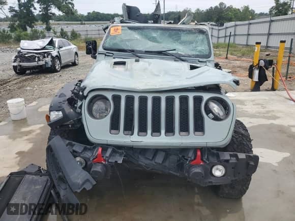 2023 Jeep Wrangler Rubicon с VIN 1C4HJXFG8PW601421, выставлен на аукционе Copart как лот 55970475 с пробегом 46 743 миль миль и На запчасти • Non repairable. История ставок и продаж доступна на DreamBid. Изображение 5.