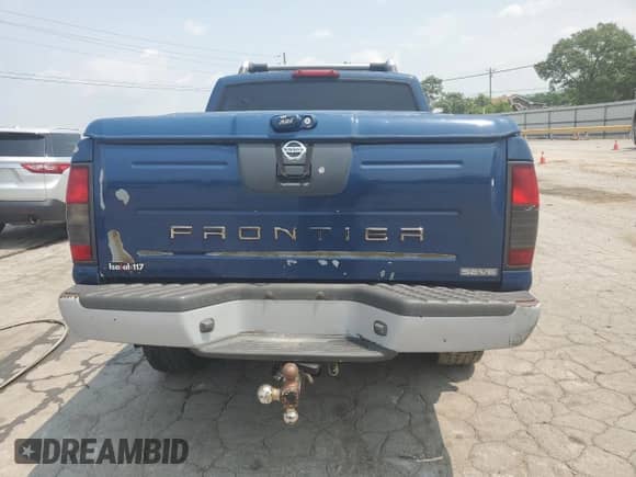 2001 Nissan Frontier SE with VIN 1N6ED27T41C347012, listed as a Copart auction lot 59388375 with 284,480 mi miles and Salvage title. Bid and sale history available at DreamBid. Image 6.