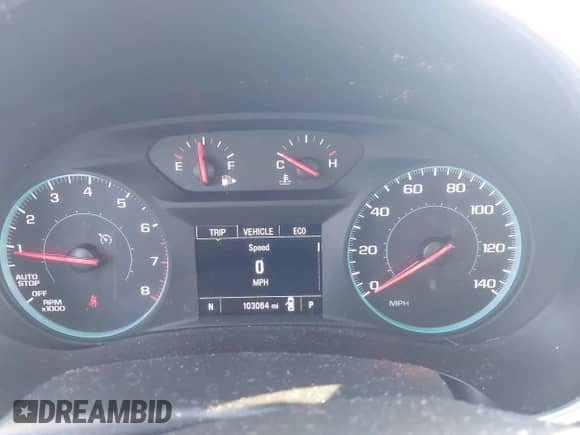 2020 Chevrolet Malibu LT with VIN 1G1ZD5ST9LF123497, listed as a IAAI auction lot 43262812 with 103,064 mi miles and . Bid and sale history available at DreamBid. Image 7.