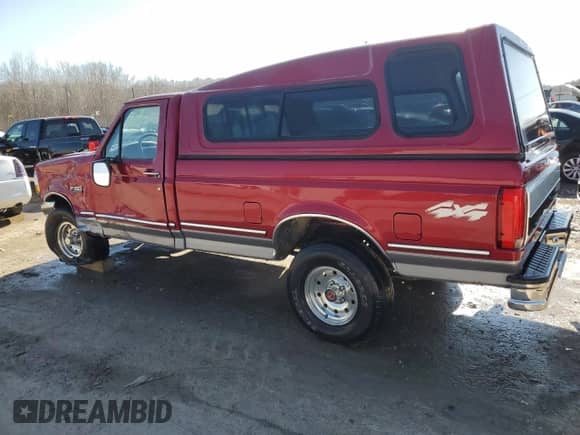 1994 Ford F-150 z VIN 1FTEF14H7RLB22456, wystawiony jako Copart lot #45973735 z przebiegiem 111 666 mil mil oraz Nie do naprawy • Non repairable. Historia ofert i sprzedaży dostępna na DreamBid. Obrazek 2.