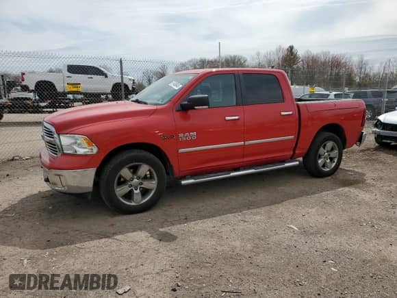 2016 Ram 1500 SLT with VIN 1C6RR7LM3GS178754, listed as a Copart auction lot 51489645 with 125,849 mi miles and Salvage title. Bid and sale history available at DreamBid. Image 1.