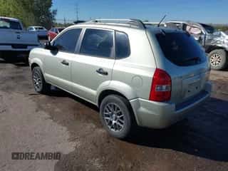 2007 Hyundai Tucson GLS with VIN KM8JM12B77U529232, listed as a IAAI auction lot 43548616 with 134,182 mi miles and . Bid and sale history available at DreamBid. Image 3.