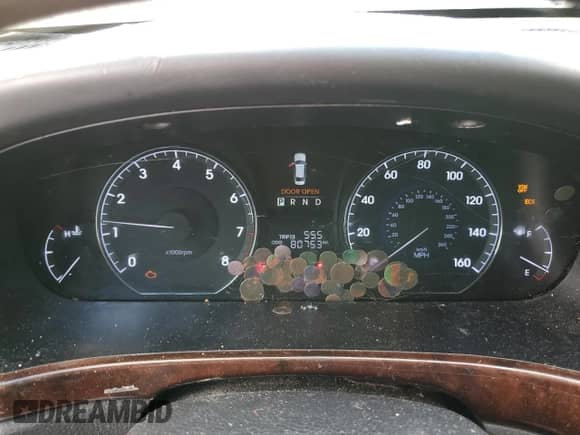 2013 Hyundai Equus Signature с VIN KMHGH4JH8DU058788, выставлен на аукционе Copart как лот 46627145 с пробегом 80 753 миль миль и Списание • Salvage title. История ставок и продаж доступна на DreamBid. Изображение 9.