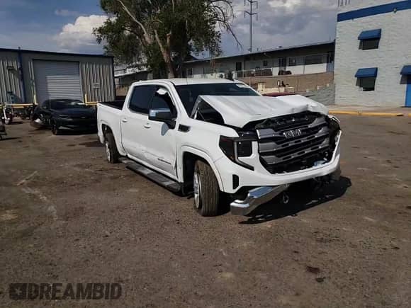 2024 GMC Sierra 1500 SLE with VIN 3GTPUBEK1RG282327, listed as a Copart auction lot 62501834 with Not provided miles and Salvage title. Bid and sale history available at DreamBid. Image 10.