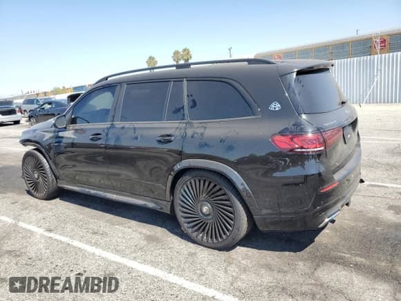 2023 Mercedes-Benz GLS with VIN 4JGFF8HB9PA997805, listed as a Copart auction lot 67290265 with 9,519 mi miles and Salvage title. Bid and sale history available at DreamBid. Image 2.