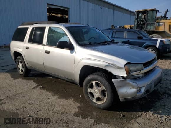 2005 Chevrolet TrailBlazer LT with VIN 1GNES16S556203878, listed as a Copart auction lot 66093195 with Not provided miles and Salvage title. Bid and sale history available at DreamBid. Image 4.