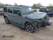 2022 Jeep Wrangler Unlimited Sahara с VIN 1C4HJXEG7NW138105, выставлен на аукционе IAAI как лот 42146898 с пробегом Не указан миль и . История ставок и продаж доступна на DreamBid. Изображение 1.