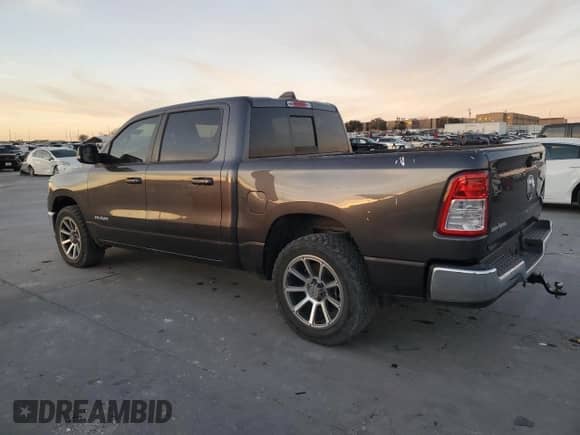 2021 Ram 1500 Big Horn with VIN 1C6RREFG4MN802016, listed as a Copart auction lot 42042405 with 115,590 mi miles and Clean title. Bid and sale history available at DreamBid. Image 2.