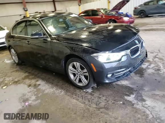 2018 BMW 3 Series 330i with VIN WBA8B9G55JNV11479, listed as a Copart auction lot 86147485 with 83,064 mi miles and Salvage title. Bid and sale history available at DreamBid. Image 13.