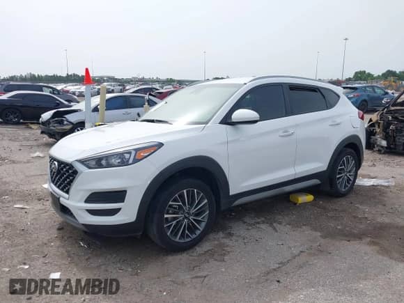 2021 Hyundai Tucson Ultimate with VIN KM8J33AL9MU372713, listed as a IAAI auction lot 42231174 with 75,580 mi miles and . Bid and sale history available at DreamBid. Image 2.