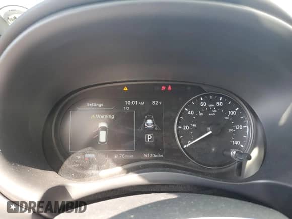 2024 Nissan Kicks SR with VIN 3N1CP5DV4RL542393, listed as a Copart auction lot 66924895 with 5,120 mi miles and Salvage title. Bid and sale history available at DreamBid. Image 9.