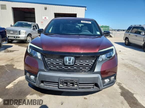 2020 Honda Passport EX-L with VIN 5FNYF7H51LB004722, listed as a Copart auction lot 87407905 with 28,860 mi miles and Salvage title. Bid and sale history available at DreamBid. Image 5.