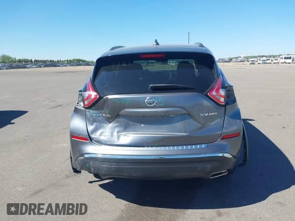 2018 Nissan Murano SV с VIN 5N1AZ2MH3JN114256, выставлен на аукционе IAAI как лот 42231674 с пробегом 105 574 миль миль и . История ставок и продаж доступна на DreamBid. Изображение 16.