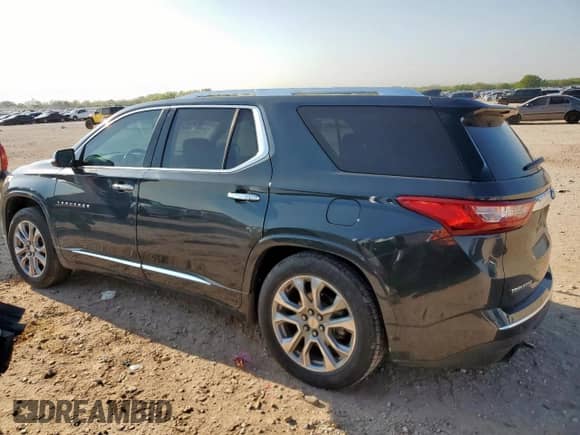 2019 Chevrolet Traverse Premier with VIN 1GNERKKWXKJ166913, listed as a Copart auction lot 71980435 with 193,821 mi miles and Salvage title. Bid and sale history available at DreamBid. Image 2.