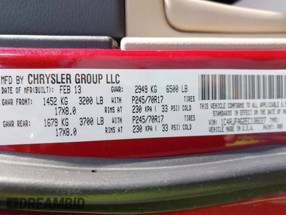 2014 Jeep Grand Cherokee Laredo с VIN 1C4RJFAG2EC138227, выставлен на аукционе IAAI как лот 43492044 с пробегом 180 434 миль миль и . История ставок и продаж доступна на DreamBid. Изображение 9.