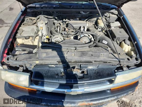 2003 Chevrolet S-10 LS with VIN 1GCDT13X53K180687, listed as a Copart auction lot 89549505 with 142,593 mi miles and Salvage title. Bid and sale history available at DreamBid. Image 11.