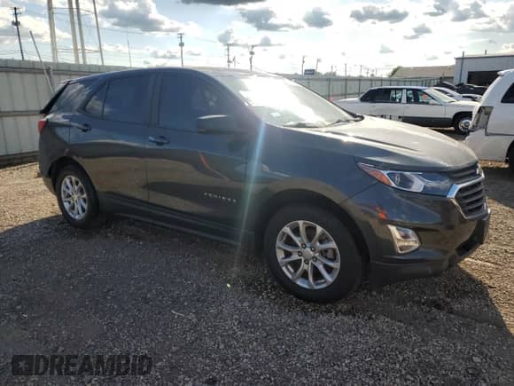 2021 Chevrolet Equinox LS with VIN 2GNAXHEV8M6137470, listed as a Copart auction lot 70231005 with 65,683 mi miles and Salvage title. Bid and sale history available at DreamBid. Image 4.