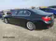 2012 BMW 7 Series with VIN WBAKX8C52CC198431, listed as a Copart auction lot 83642264 with 72,818 mi miles and Clean title. Bid and sale history available at DreamBid. Image 2.