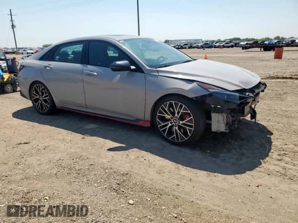 2022 Hyundai Elantra с VIN KMHLW4AK2NU008714, выставлен на аукционе Copart как лот 71542435 с пробегом 45 126 миль миль и Списание • Salvage title. История ставок и продаж доступна на DreamBid. Изображение 4.