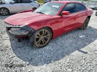 2016 Dodge Charger Road/Track with VIN 2C3CDXCT6GH267010, listed as a Copart auction lot 64666195 with 90,804 mi miles and Salvage title. Bid and sale history available at DreamBid. Image 1.