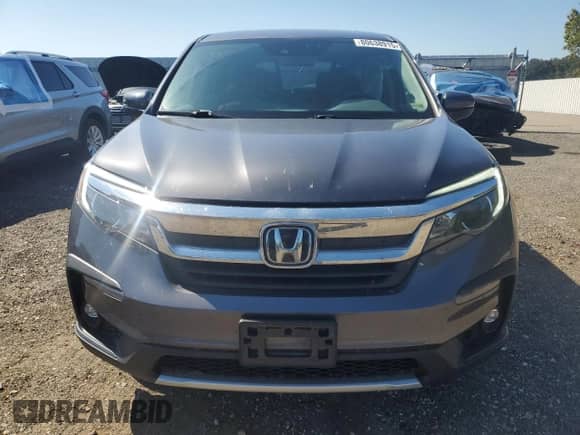 2021 Honda Pilot EX-L with VIN 5FNYF6H56MB037727, listed as a Copart auction lot 80638915 with 64,624 mi miles and Salvage title. Bid and sale history available at DreamBid. Image 5.