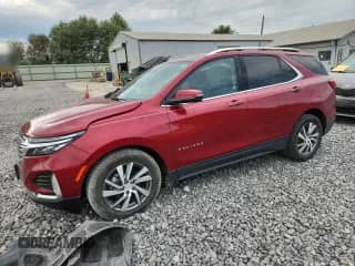 2023 Chevrolet Equinox Premier с VIN 3GNAXXEG8PL224071, выставлен на аукционе Copart как лот 80277955 с пробегом 31 970 миль миль и Списание • Salvage title. История ставок и продаж доступна на DreamBid. Изображение 1.