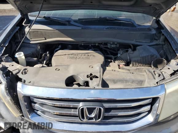 2013 Honda Pilot EX with VIN 5FNYF3H40DB039060, listed as a Copart auction lot 55322705 with 127,739 mi miles and Salvage title. Bid and sale history available at DreamBid. Image 12.