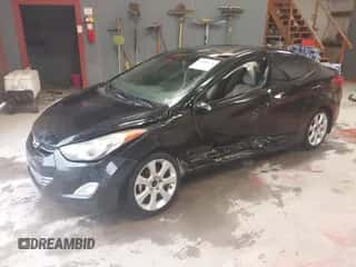 2013 Hyundai Elantra GLS with VIN KMHDH4AE1DU867798, listed as a IAAI auction lot 43568578 with 177,613 mi miles and . Bid and sale history available at DreamBid. Image 2.