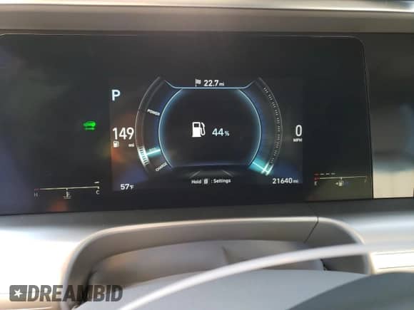 2020 Hyundai NEXO Limited с VIN KM8J84A69LU007979, выставлен на аукционе Copart как лот 69345064 с пробегом 21 640 миль миль и Списание • Salvage title. История ставок и продаж доступна на DreamBid. Изображение 9.