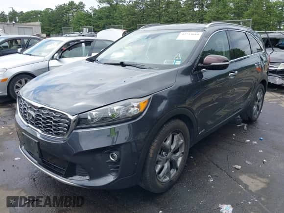 2019 Kia Sorento EX with VIN 5XYPHDA58KG545143, listed as a IAAI auction lot 42713616 with 171,123 mi miles and . Bid and sale history available at DreamBid. Image 2.